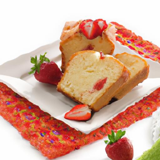 Delight in Every Slice: Fresh Strawberry Pound Cake Recipe