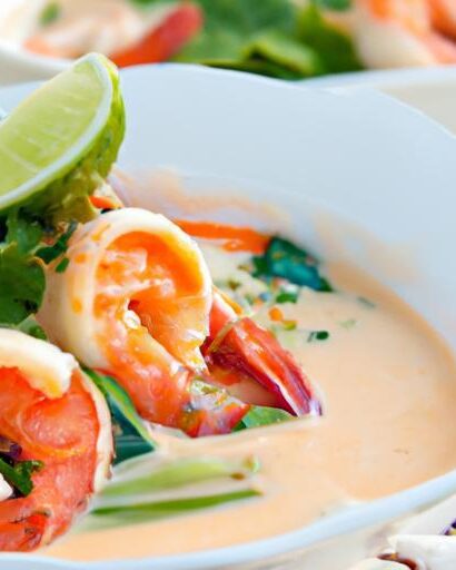 Exploring Thai Coconut Shrimp Soup: A Flavorful Delight