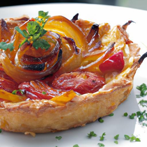 Savor the Twist: Mastering Onion & Tomato Tarte Tatin