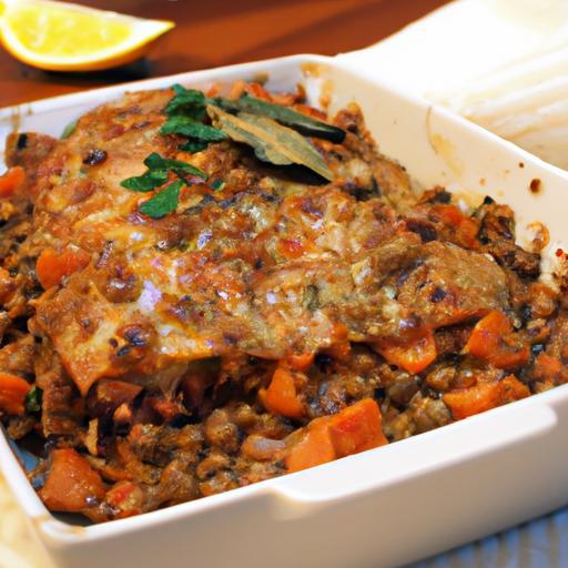 Hearty Lentil Moussaka: A Vegetarian Twist on Tradition