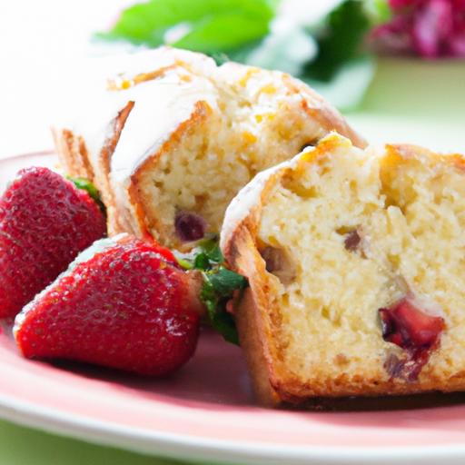 Delight in every Slice: fresh Strawberry Pound ⁢Cake Recipe