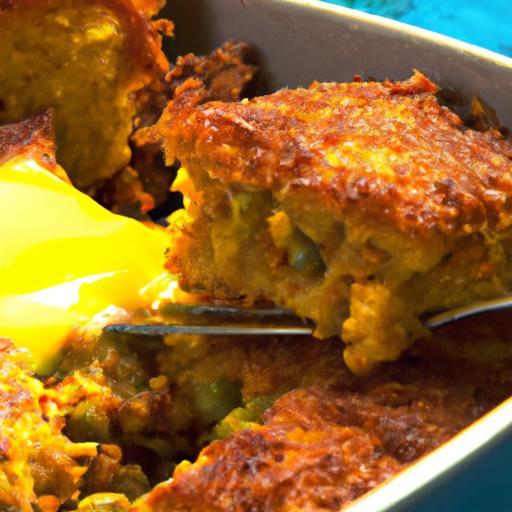 Hearty Tater Tot Breakfast ‌Casserole with‌ Savory Beef ‍Twist