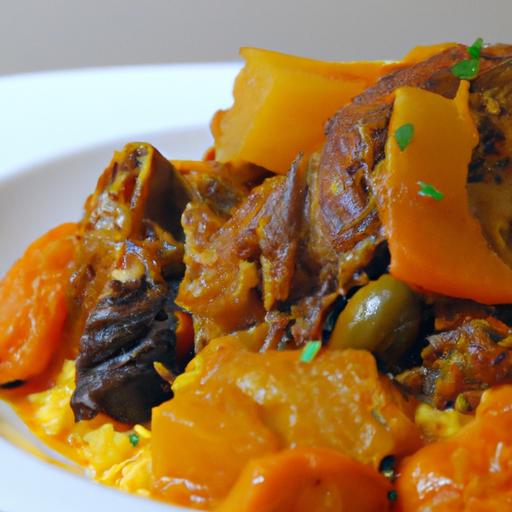Savor the Magic: ⁤Moroccan Lamb and Apricot Tagine Recipe