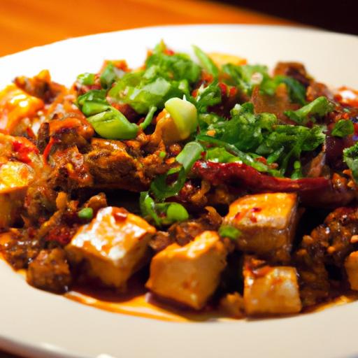Fiery Szechuan Mapo Tofu: Ground Beef Meets Chili Oil Bliss