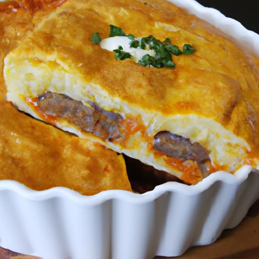 Spicy Korean Gochujang Beef Meets Savory Kimchi Cornbread Bake