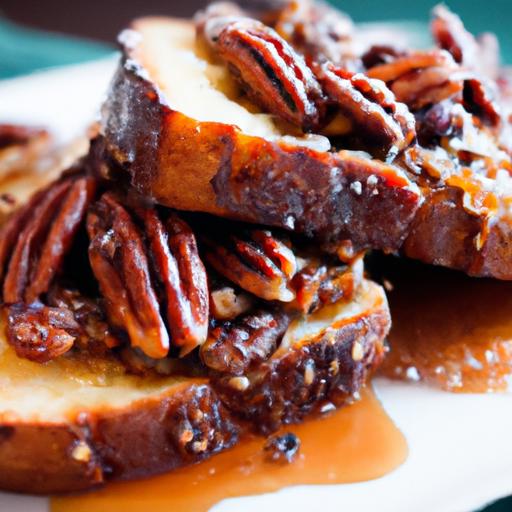 Maple-Glazed⁣ Pecan‍ Stuffed French​ Toast:⁤ Sweet Morning delight