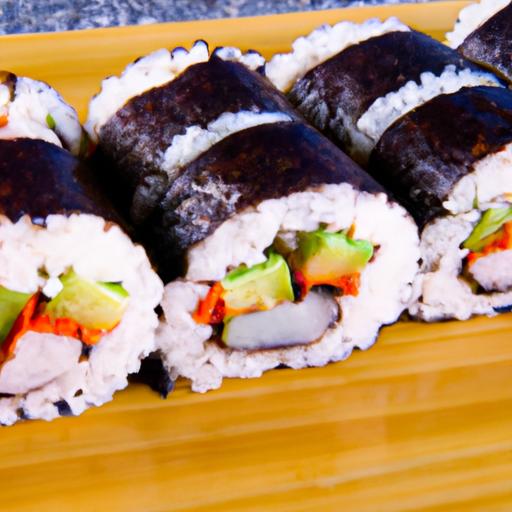 Fresh & Flavorful Quinoa Sushi Rolls with Cucumber & Carrot