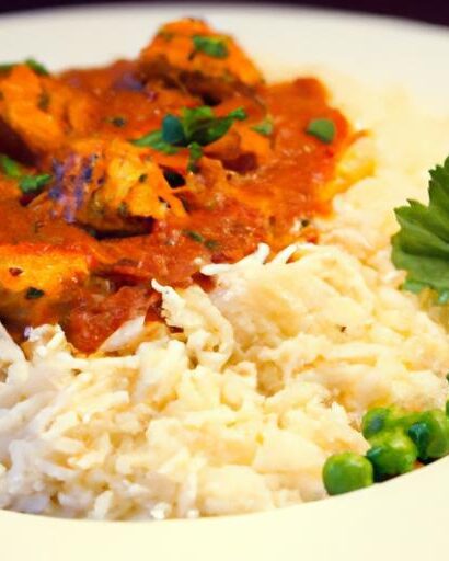 Flavorful One-Pot Pantry Chicken Tikka Masala with Rice