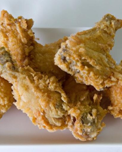 Crispy Homemade Fried Chicken Flats: A Flavorful Delight