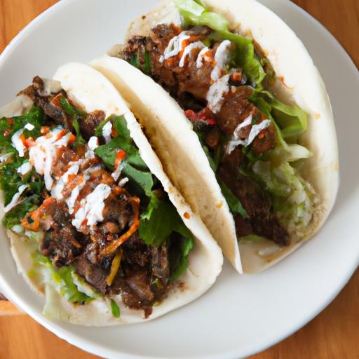 Fusion Feast: Gochujang Beef Bulgogi Tacos with Kimchi Slaw