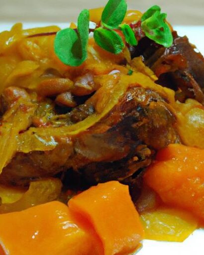 Savor the Magic: Moroccan Lamb and Apricot Tagine Recipe
