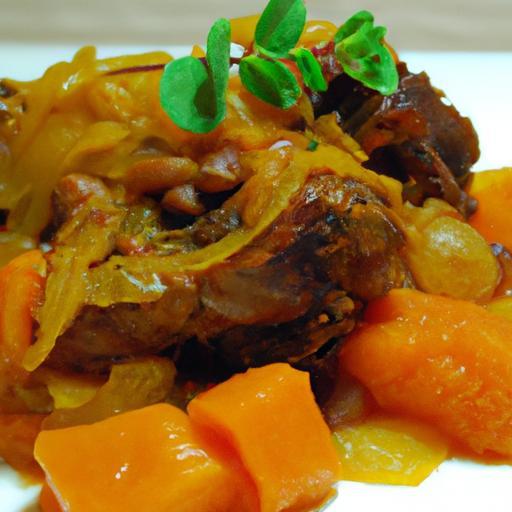 Savor the Magic: Moroccan Lamb and Apricot Tagine Recipe