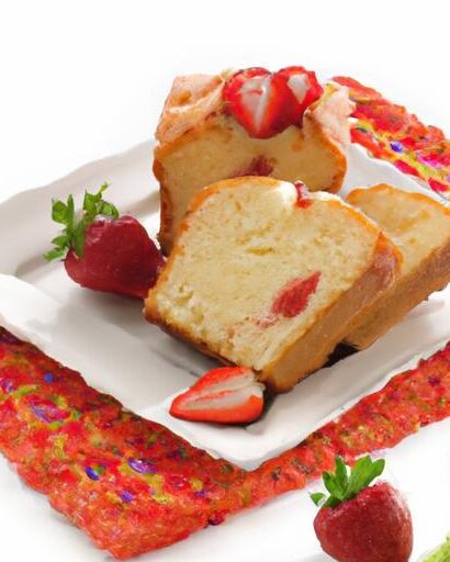 Delight in Every Slice: Fresh Strawberry Pound Cake Recipe