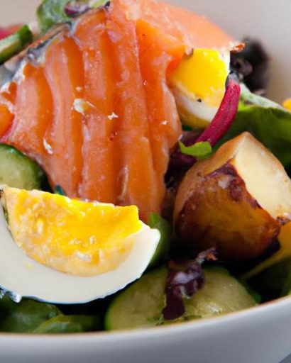 Salmon Niçoise Salad Bowl: A Fresh Twist on a Classic