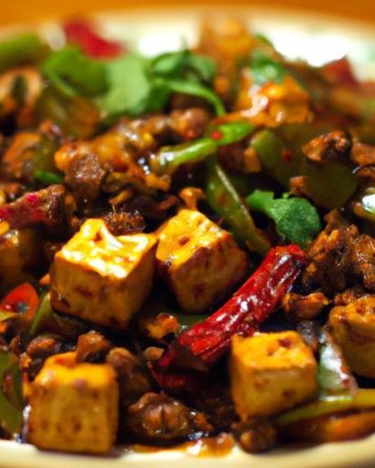 Fiery Szechuan Mapo Tofu: Ground Beef Meets Chili Oil Bliss