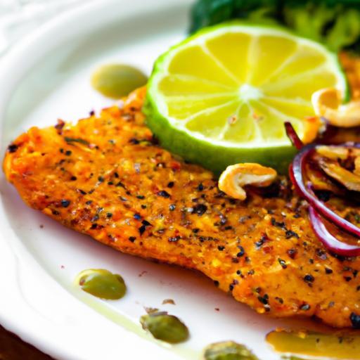 Savor Pan-Fried Tilapia with Zesty Lemon Caper Sauce Delight