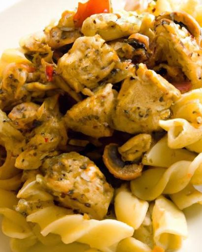 Creamy Cashew Cajun Chicken Pasta: Dairy-Free Delight!