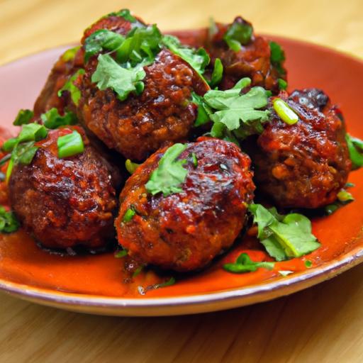 Sweet Heat: Sriracha Honey Glazed Meatballs Recipe Delight