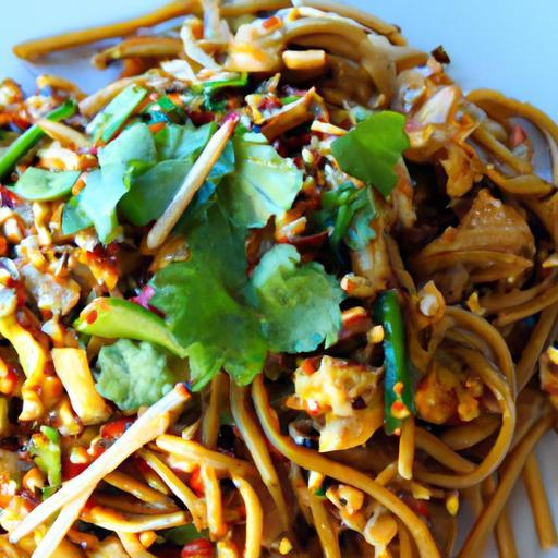 Fiery Dan Dan Noodles with Savory Ground Turkey Twist