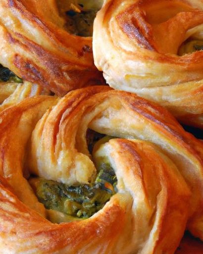 Spinach & Feta Börek Swirls: A Turkish Pastry Delight