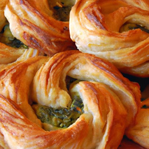 Spinach & Feta Börek Swirls: A Turkish Pastry Delight