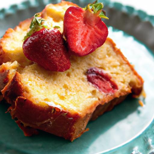 Delightful Fresh Strawberry Pound Cake: A Sweet Classic Recipe