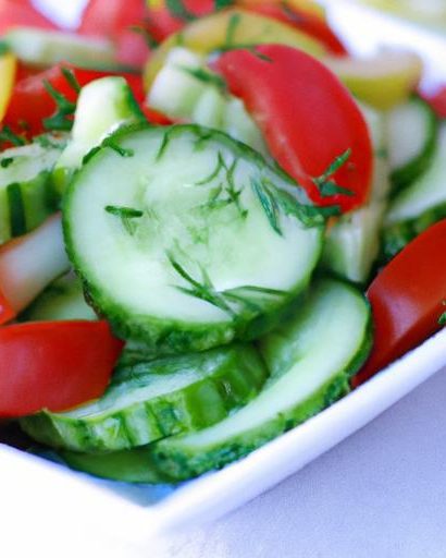 Fresh & Flavorful: The Ultimate Cucumber Tomato Salad Guide
