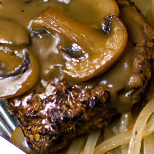 Simple Salisbury Steak with Savory Mushroom Gravy Delight
