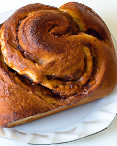 Swirls of Delight: The Art of Cinnamon Babka Loaf Baking