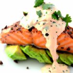Spice Meets Cream: Cajun Blackened Salmon with Avocado Crema