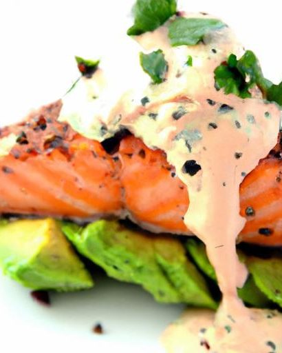 Spice Meets Cream: Cajun Blackened Salmon with Avocado Crema