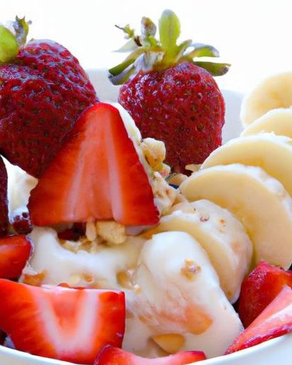 Berry Bliss: Crafting the Perfect Strawberry Banana Bowl