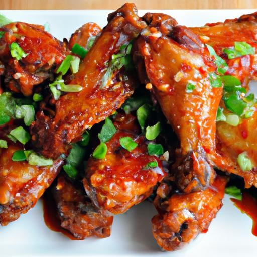 Fiery Korean Gochujang Chicken Wings: A Flavor Explosion