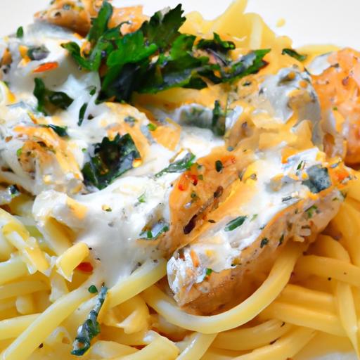 Creamy Garlic Chicken Parmesan Pasta: A Flavorful Delight