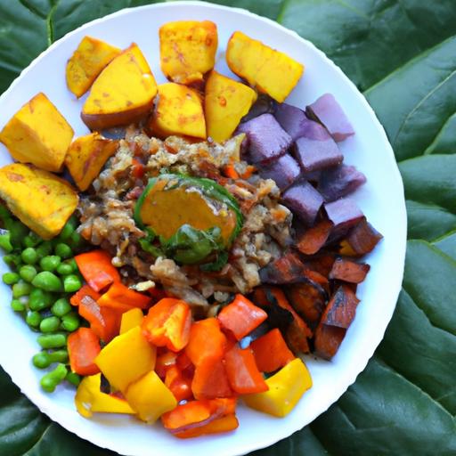Nourish Your ‍Body: vegan⁣ Buddha Bowl with Creamy ‍peanut Sauce