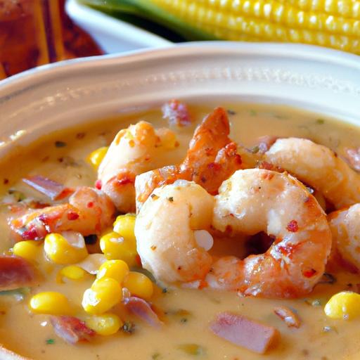A Flavorful Cajun Twist: Shrimp & Corn Chowder Delight