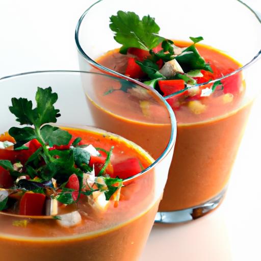 Chill out with⁣ This Refreshing Gazpacho Recipe Guide