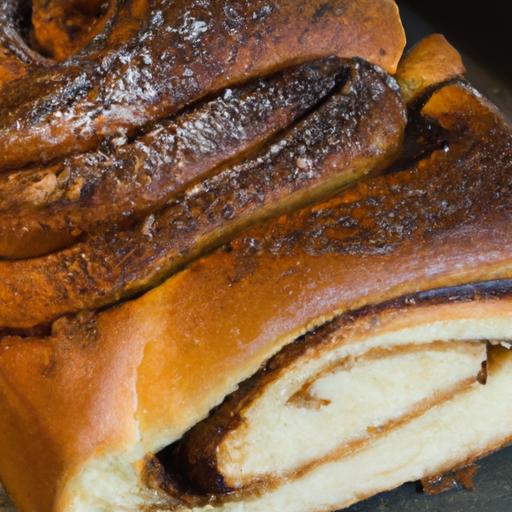 Swirls of delight: The Art of Cinnamon ⁣Babka Loaf Baking