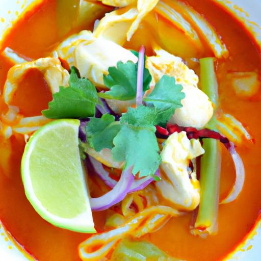 Spice Up Dinner: Red Curry Chicken Noodle soup Recipe