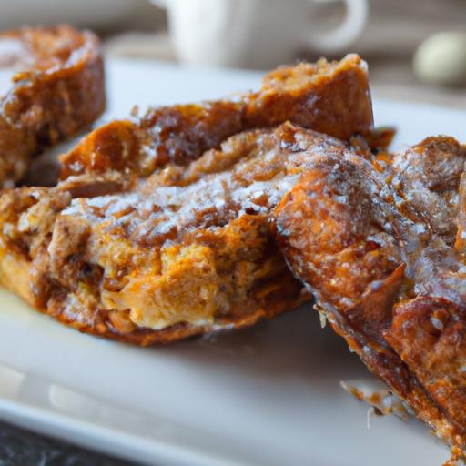 Decadent Greek Baklava French Toast with honey Walnut Drizzle