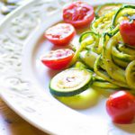 Fresh Flavor: Pesto Zucchini Noodles with Cherry Tomatoes