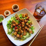 Delectable Banh Mi Bowl with Crispy Tofu Delight