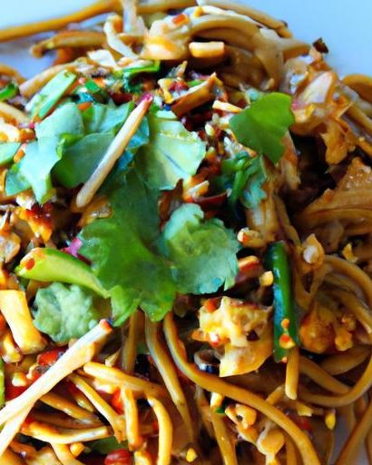 Fiery Dan Dan Noodles with Savory Ground Turkey Twist