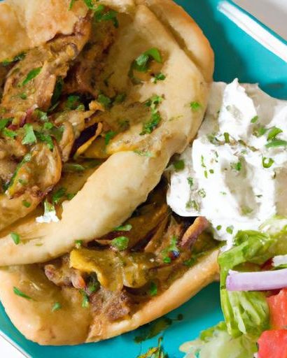 Savor Greek Gyro-Spiced Lamb Flatbreads with Cool Tzatziki