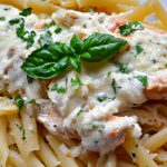 Creamy Garlic Chicken Parmesan Pasta: A Flavorful Delight