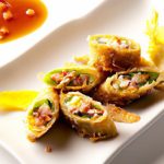 Crab Rangoon Crispy Rice Sushi Cups: A Flavorful Fusion Bite