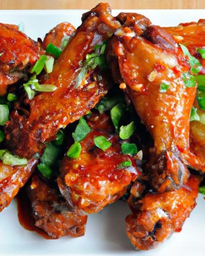 Fiery Korean Gochujang Chicken Wings: A Flavor Explosion