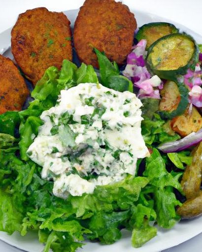 Greek Goddess Bowl: Tzatziki & Falafel Flavor Fusion Feast